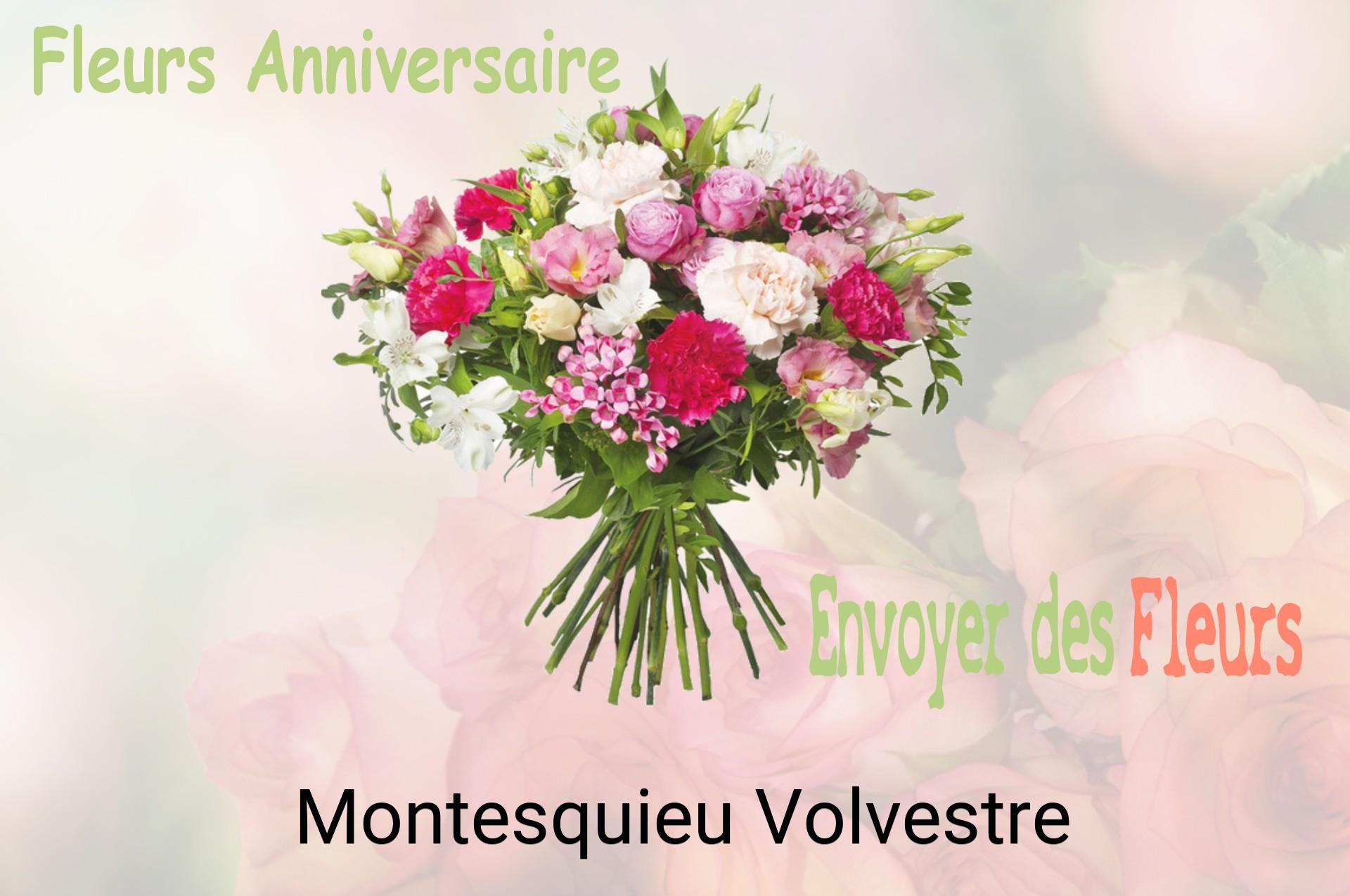 Bouquet de fleurs d’anniversaire livré à Montesquieu-Volvestre
